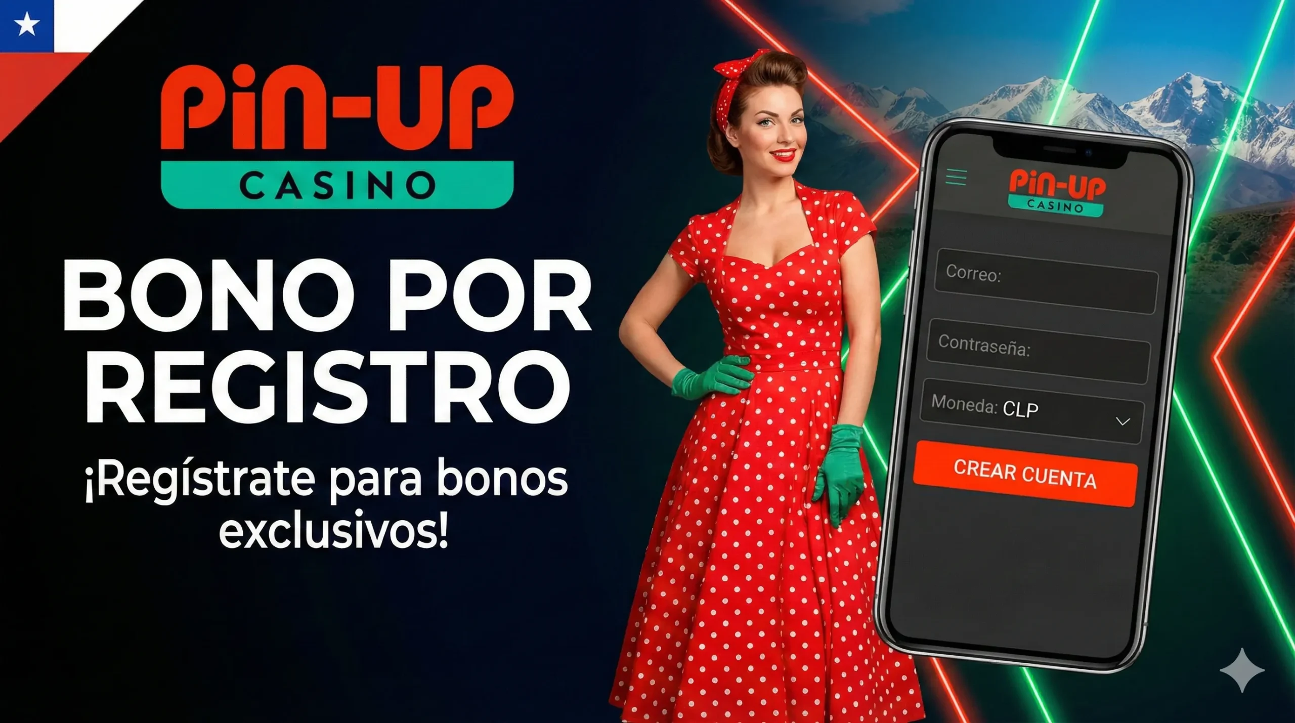 Bono por Registro Pin-Up Casino Chile